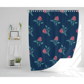 Feldspar Polyester Shower Curtain