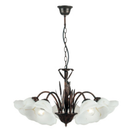 Dominy 5-Light Shaded Chandelier