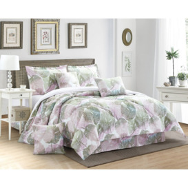 Tooborac Bedspread Set with a Decorative Pillow and Neck Pillow