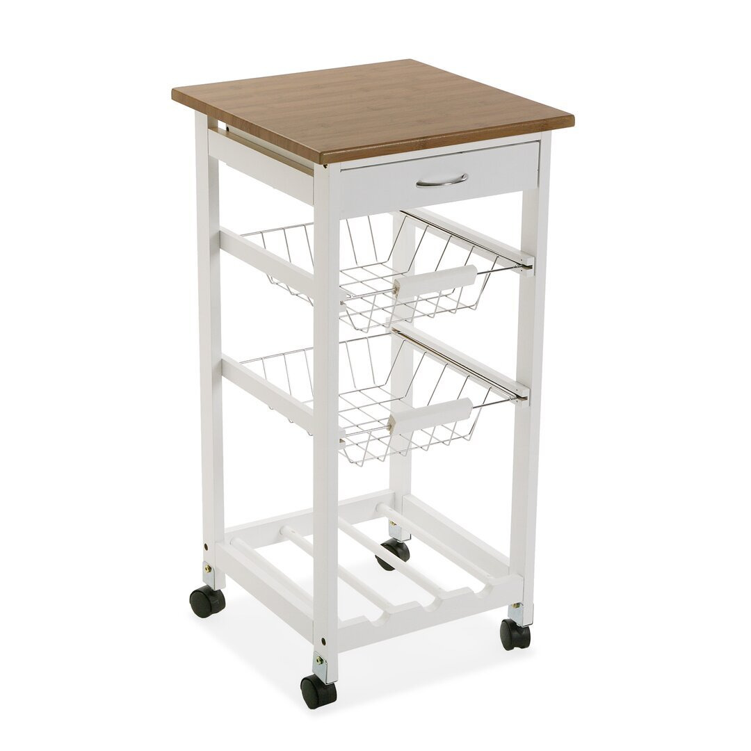 Elkin Kitchen Trolley with Manufactured Wood