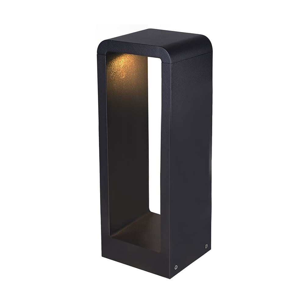 Acotas Anthracite Grey Integrated LED Aluminum Bollard Light