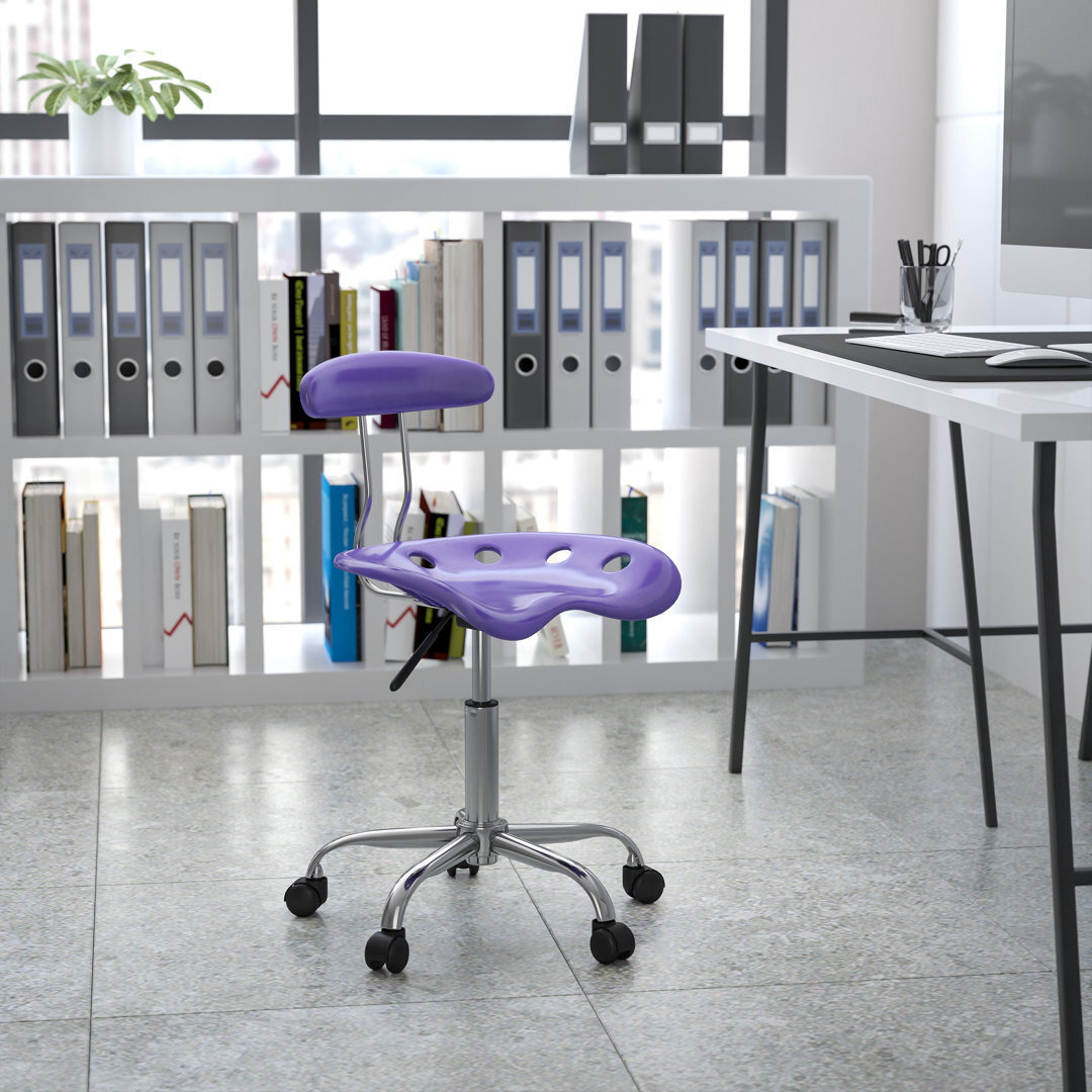 Adjustable Swivel Chair for Desk and Office with Tractor Seat