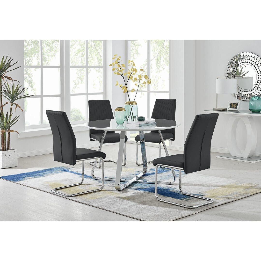 Chowchilla Dining Set with 4 Chairs