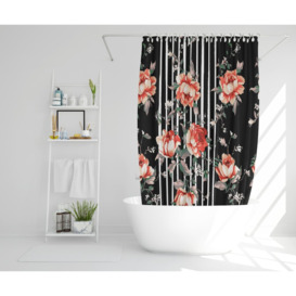 Riem Polyester Shower Curtain Set