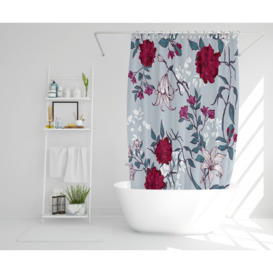 Bubovice 2 Piece Polyester Shower Curtain Set