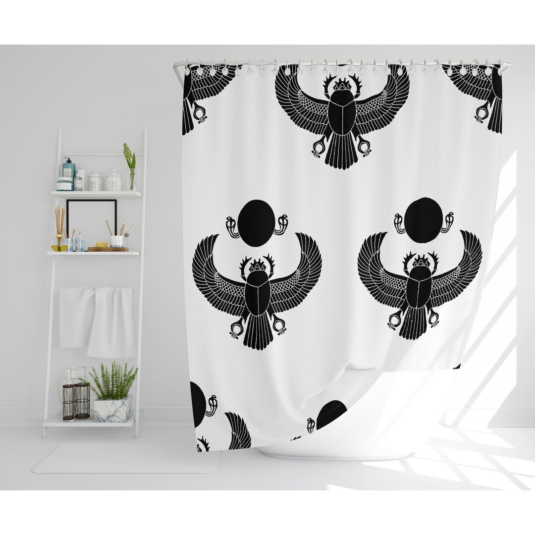 Saxi Polyester Shower Curtain