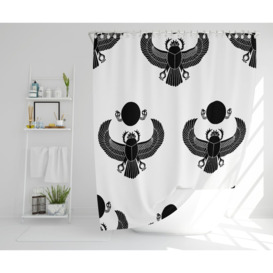 Saxi Polyester Shower Curtain