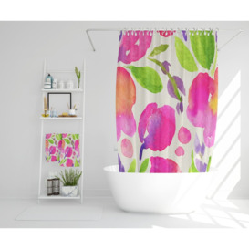 Hatto Polyester Shower Curtain