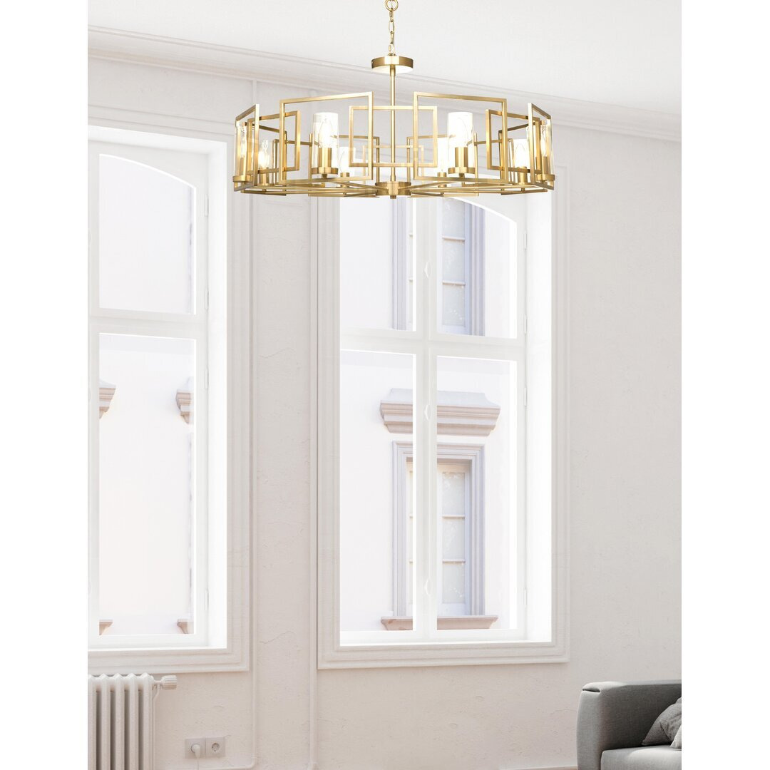 Ripley 8-Light Geometric Chandelier
