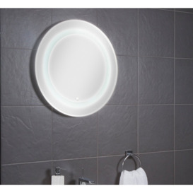 Birchwood Illuminated Round Bathroom/Vanity Mirror