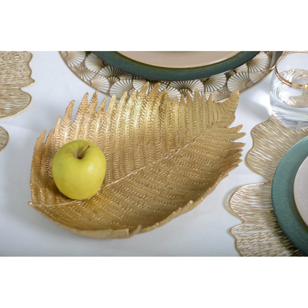 Gingko Leaf Decorative Plate