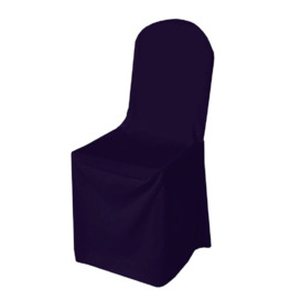 Round Top Polyester Chair Cover 50PC