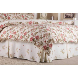 Deluca 150 Thread Count Ruffled Bed Valance