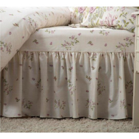 Delucia 150 Thread Count Ruffled Bed Valance