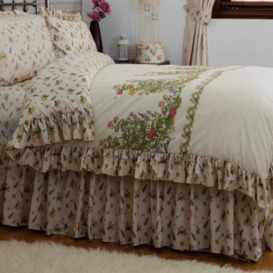 Delvalle 150 Thread Count Ruffled Bed Valance