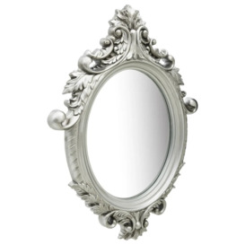 Ginn Oval Framed Wall Mounted Accent Mirror