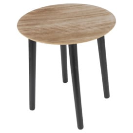 Salcido Wooden Side Table