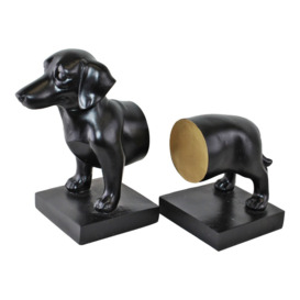 Sausage Dog Bookends