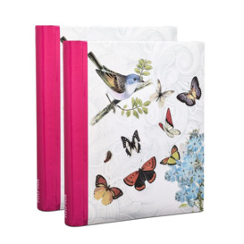 Self Adhesive Large Birds Butterfly Designed Photo Album