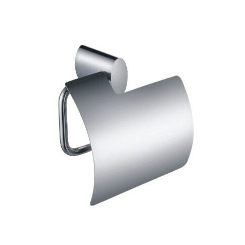 Lotte Wall Mounted Toilet Roll Holder with Lid