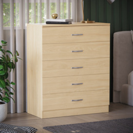 Maybery 5 Drawer 75Cm W Chest of Drawers