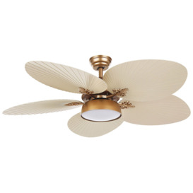 130cm Marjane 5 Blade LED Ceiling Fan with Remote