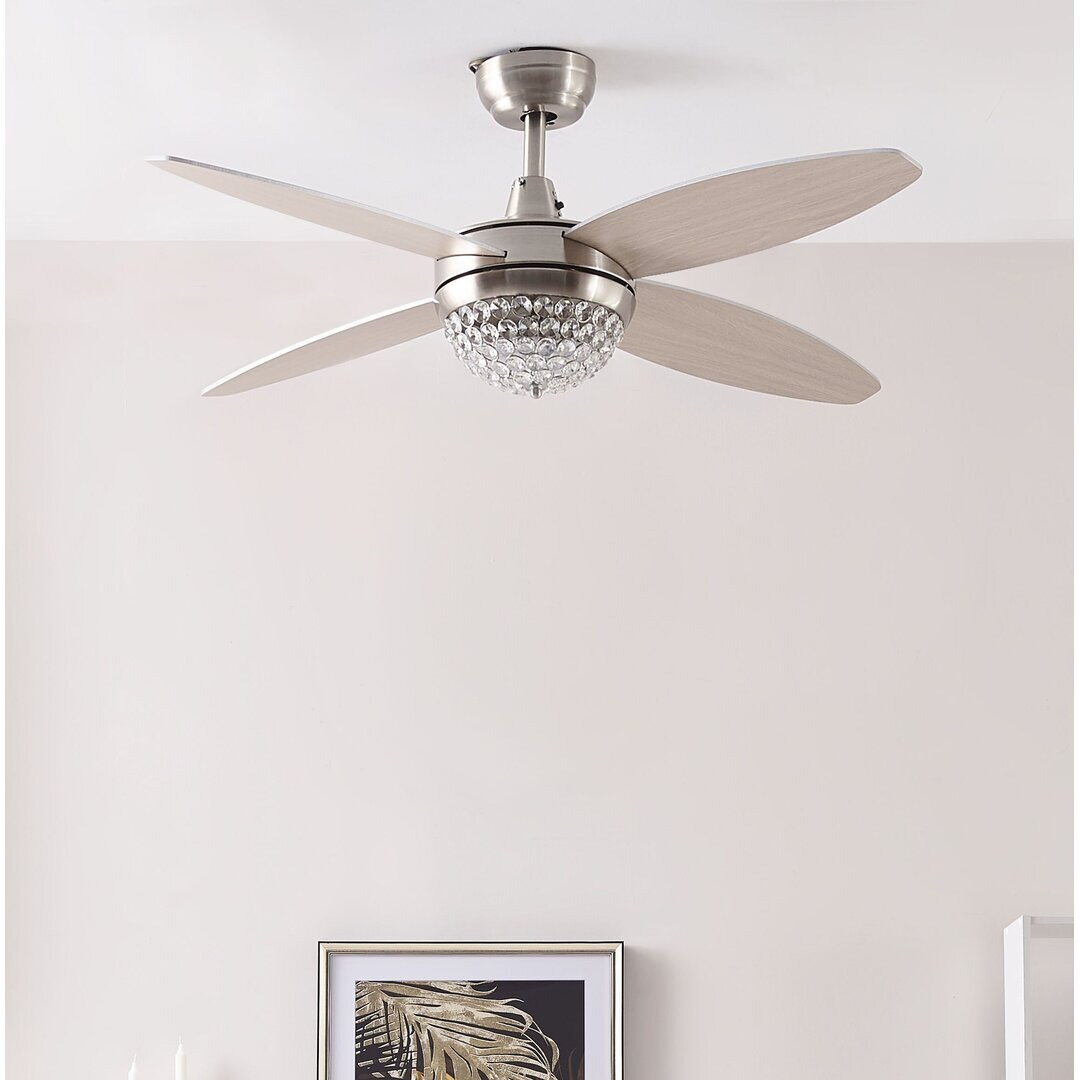 120cm Waban 4 Blade LED Ceiling Fan with Remote