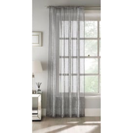 Child Voile Slot Top Sheer Curtain