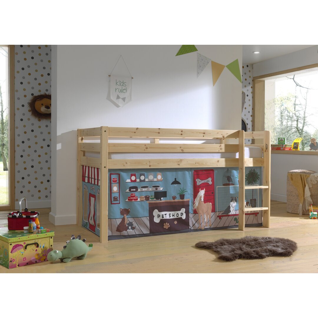 Pino Cot Bed / Toddler (70 x 140cm) Loft Bed Bed by Vipack