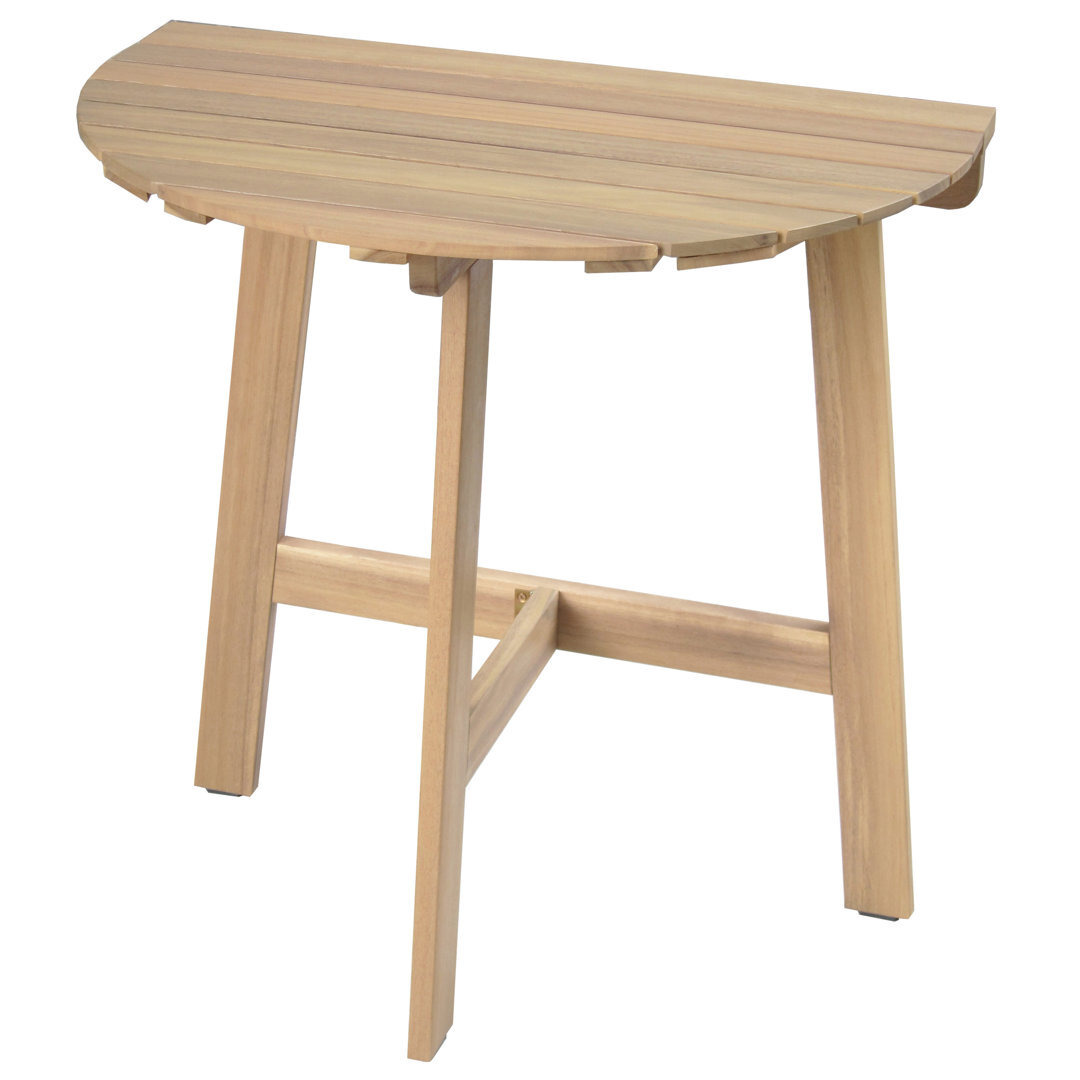 Airdrie Folding Wooden Balcony Table