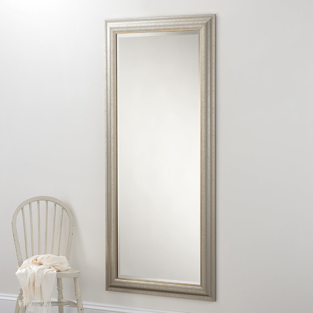Abbeyville Glass Framed Wall Mounted Accent Mirror