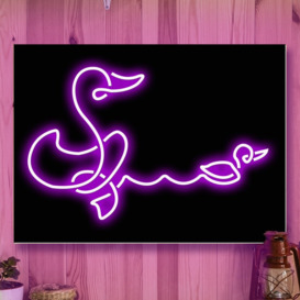 Neon Sign Light Duck’N’Duckling Home/Wall Decor