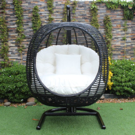 Guitain Hanging Chair with Stand