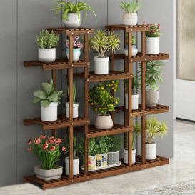 Accokeek Rectangular Multi-tiered Plant Stand