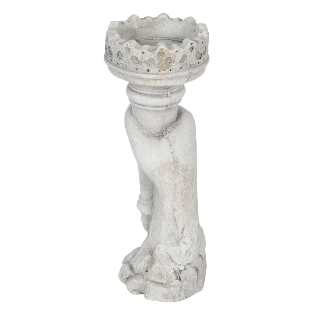 Stone Tabletop Candlestick