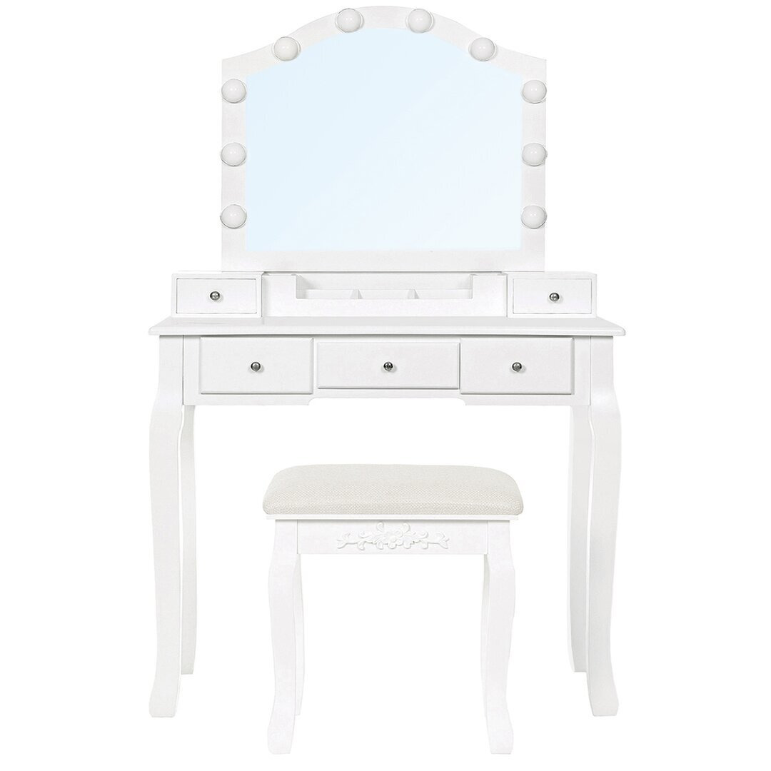Lemuel Dressing Table Set with Mirror