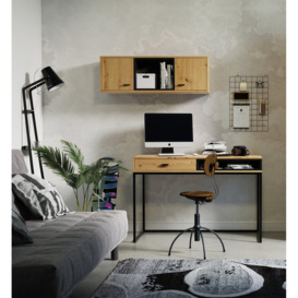 Dajona 3 Piece Rectangular Writing Desk Office Set with Chair