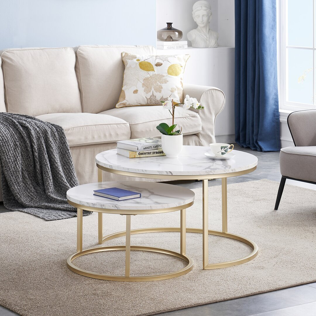 2-tlg. Couchtisch-Set Adnaan by Wayfair