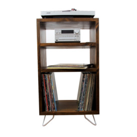 Record Player Stand, Vinyl LP Record Storage, Hifi Rack, Turntable Unit, Vinyl Storage Furniture