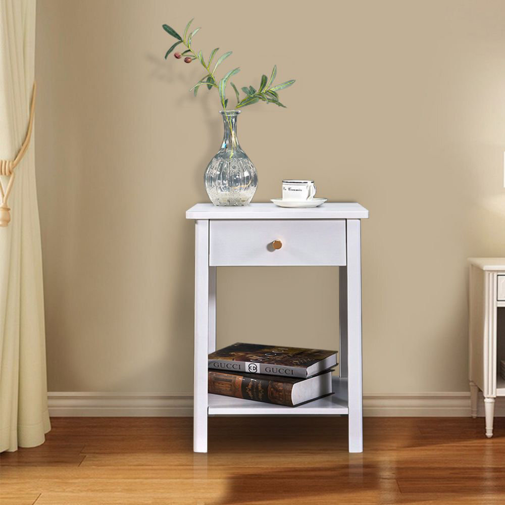 Rocha Side Table with Storage