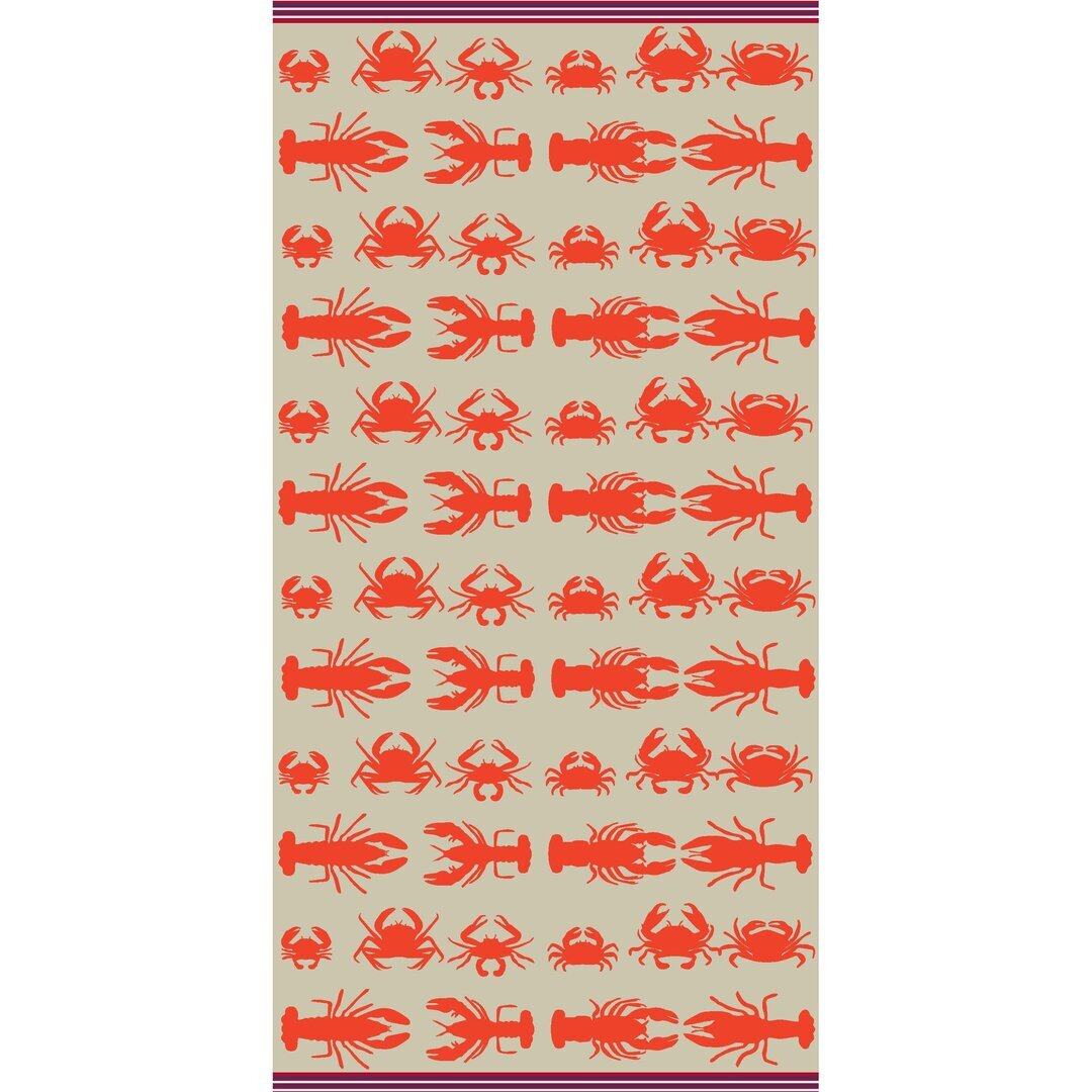 Crab Shack Beach Towel