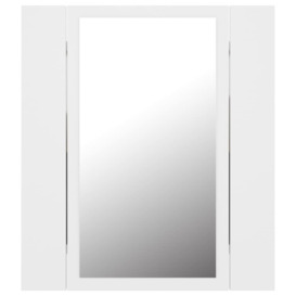 LED Bathroom Mirror Cabinet 40x12x45 cm Acrylic