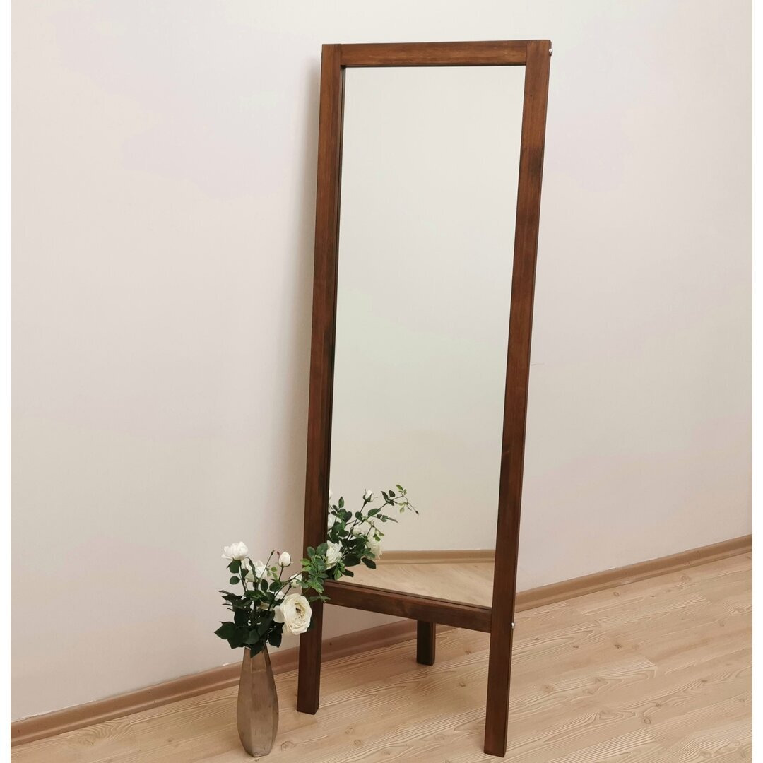 Demah Wood Framed Freestanding Full Length Mirror