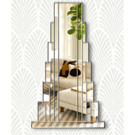 Stansell Metal Framed Wall Mounted Accent Mirror in Silver