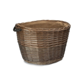 Maolis Wicker Lined Log Basket