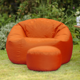 Veeva Classic Indoor Outdoor Bean Bag Chair & Pouffe