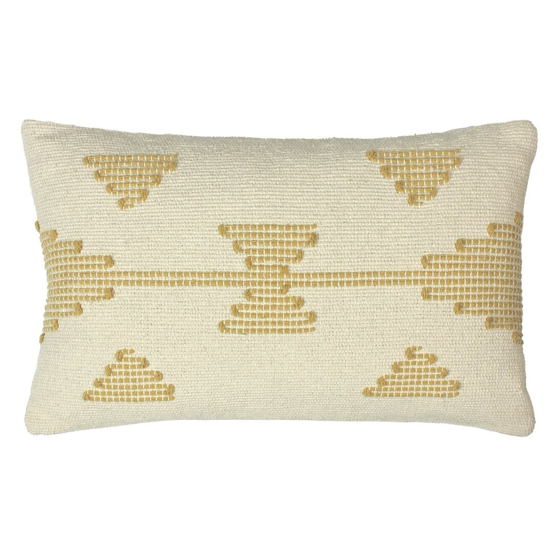Geometric Lumbar Cushion Cover