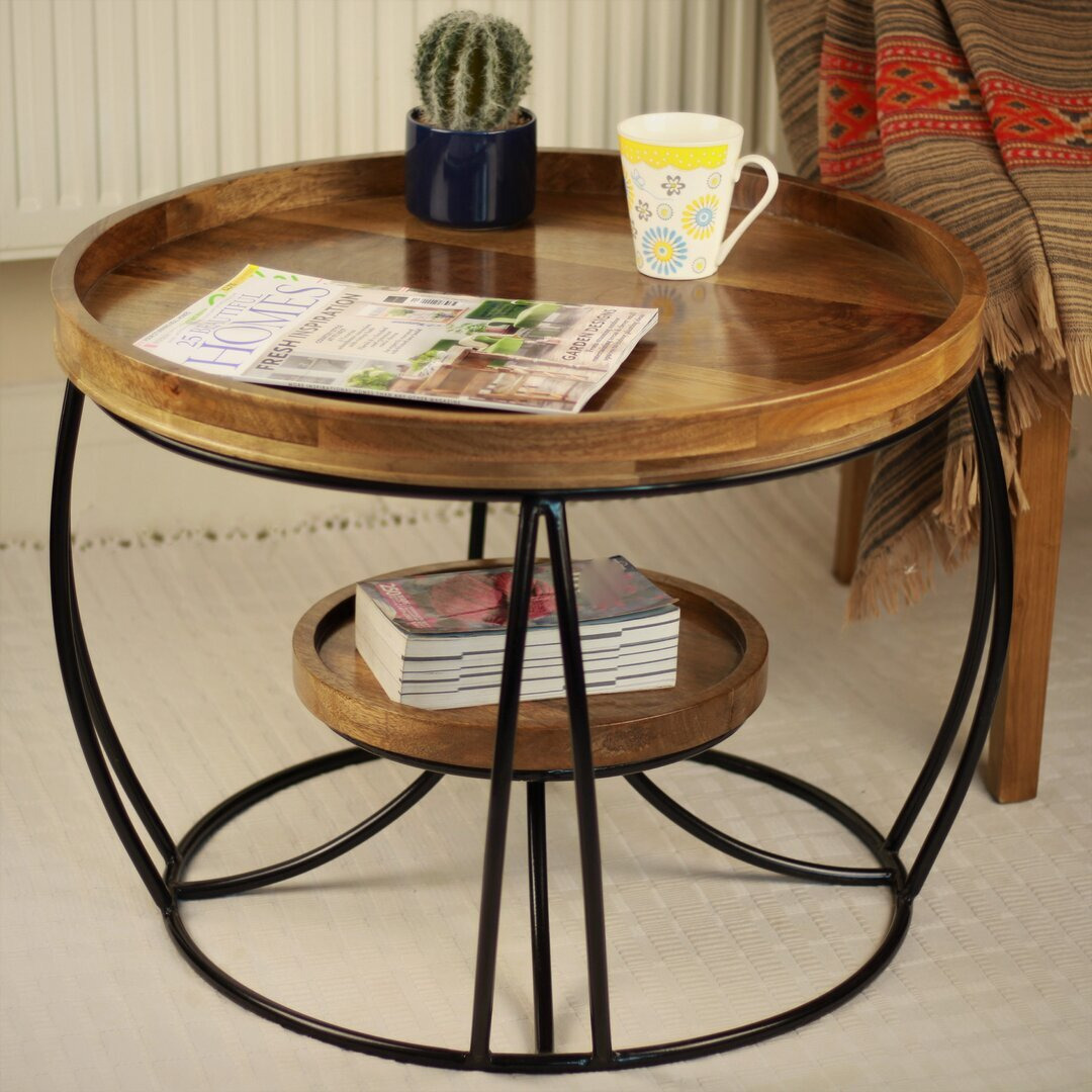 Surrey Solid Wood Frame Coffee Table