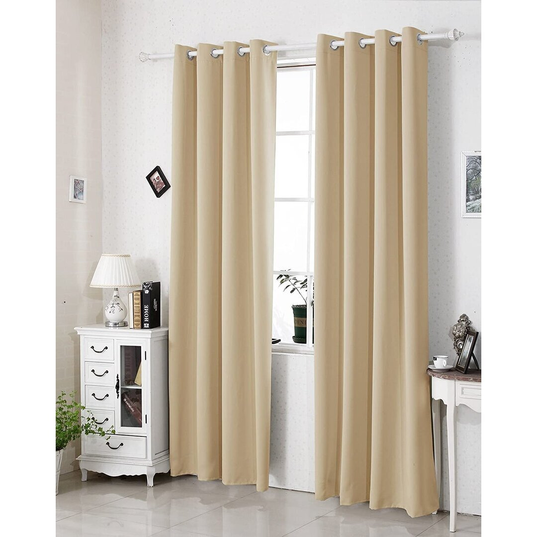 Avahlyn Room Darkening Eyelet Curtain Panel