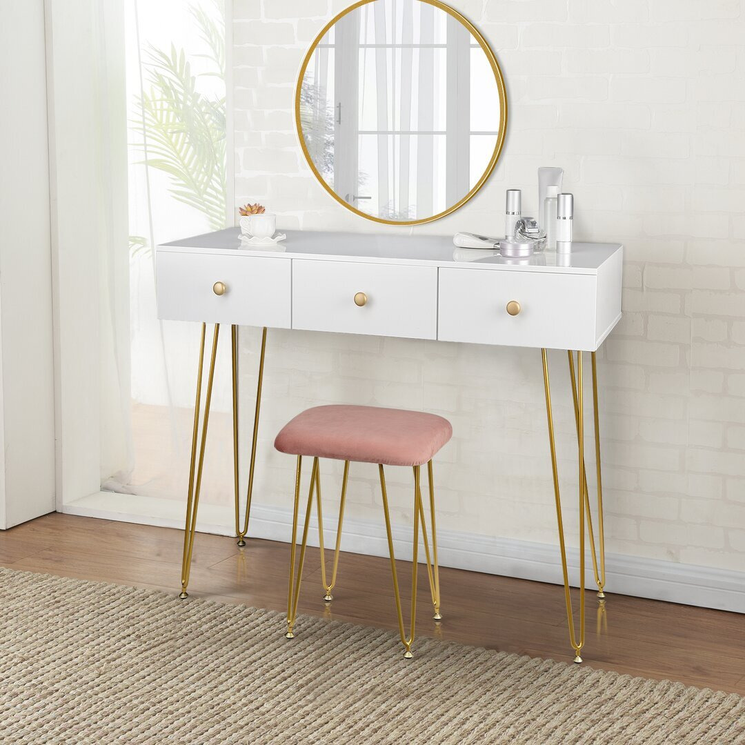 Valor Dressing Table Set with Mirror